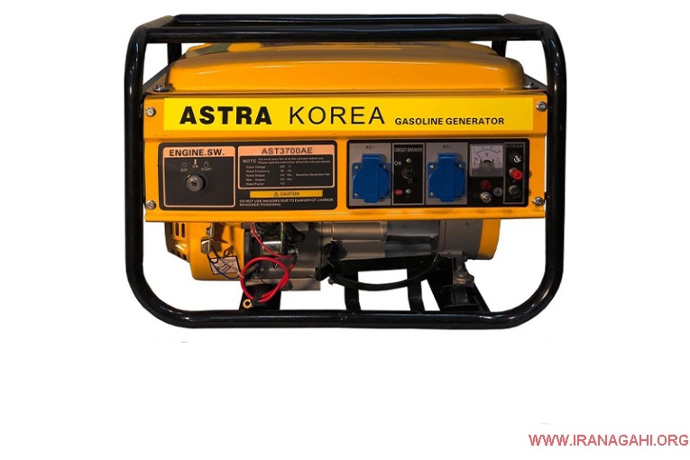 موتوربرق بنزینی 3کیلو وات آسترا کرا AS3700AE