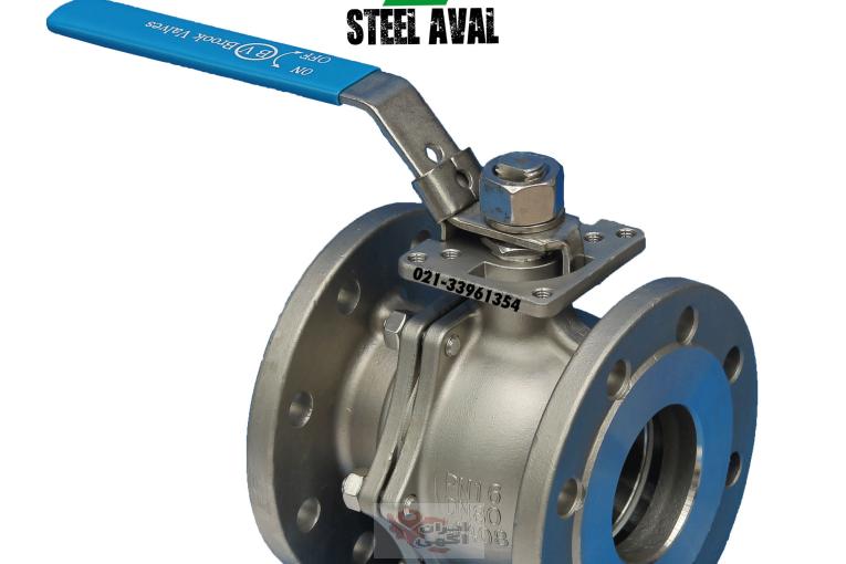 بال ولو فلنجدار استیل 316 کلاس 150 برند وارداتی