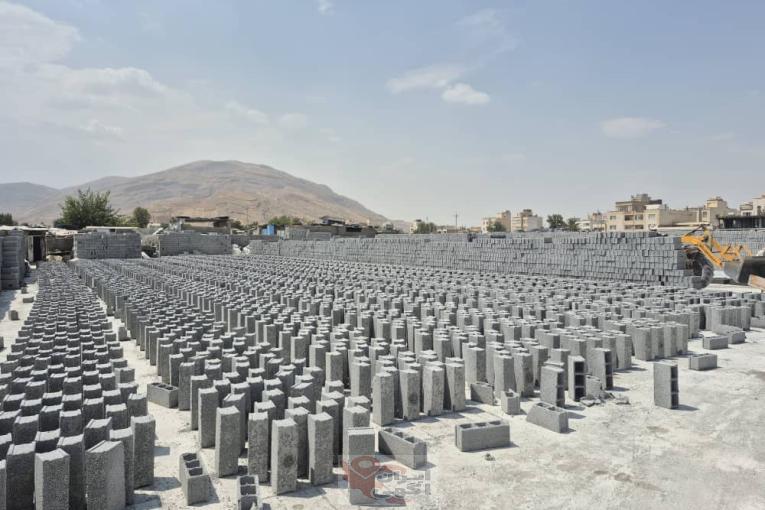 فروش انواع بلوک  مصالح ساختمانی رستمی