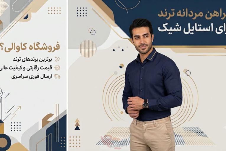 پیراهن مردانه ترند برای استایل شیک